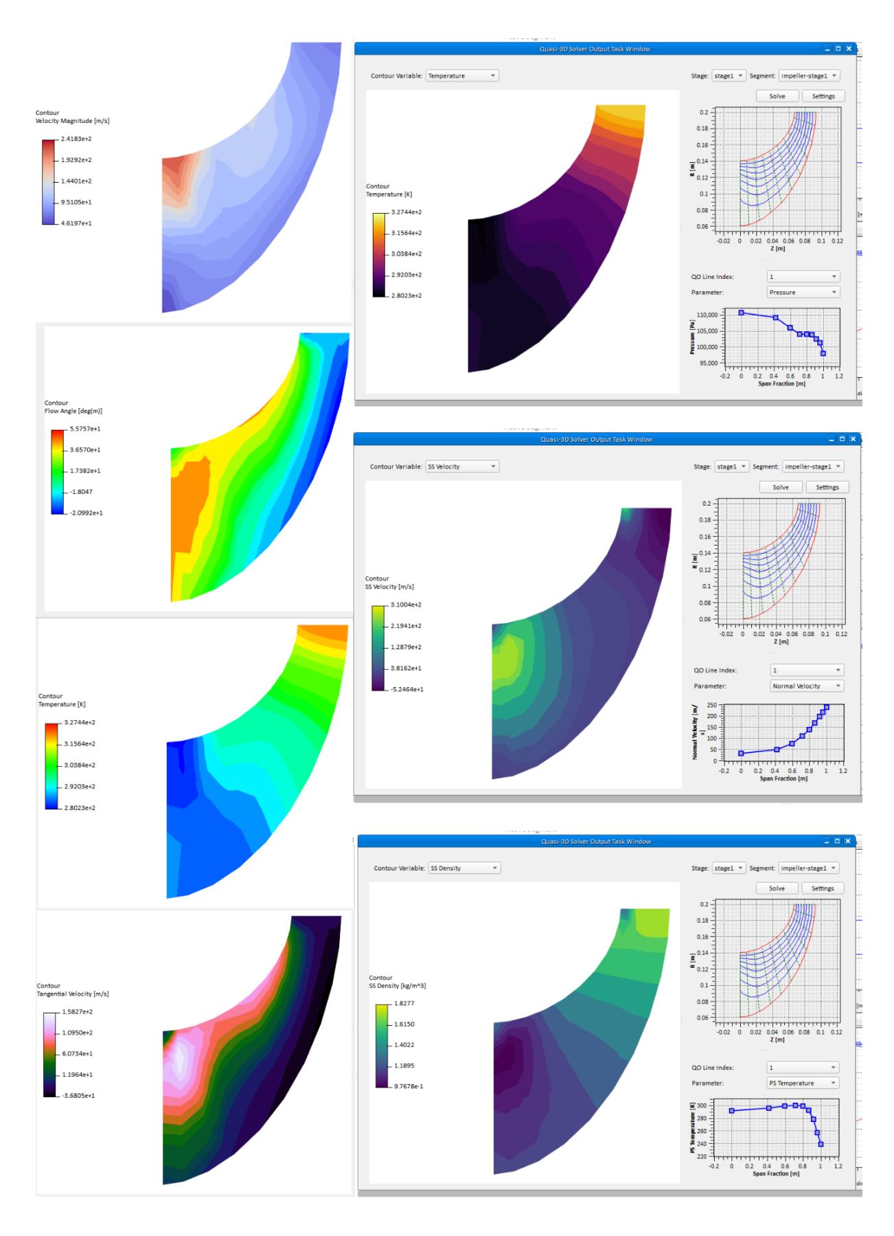 Screenshot of Meridional Flow Solver project